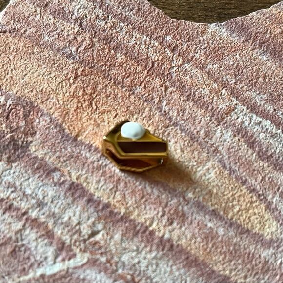 KEEP Collective Gold-Tone Slide Pumpkin Pie Slice with Whip Topping Charm - Picture 1 of 4